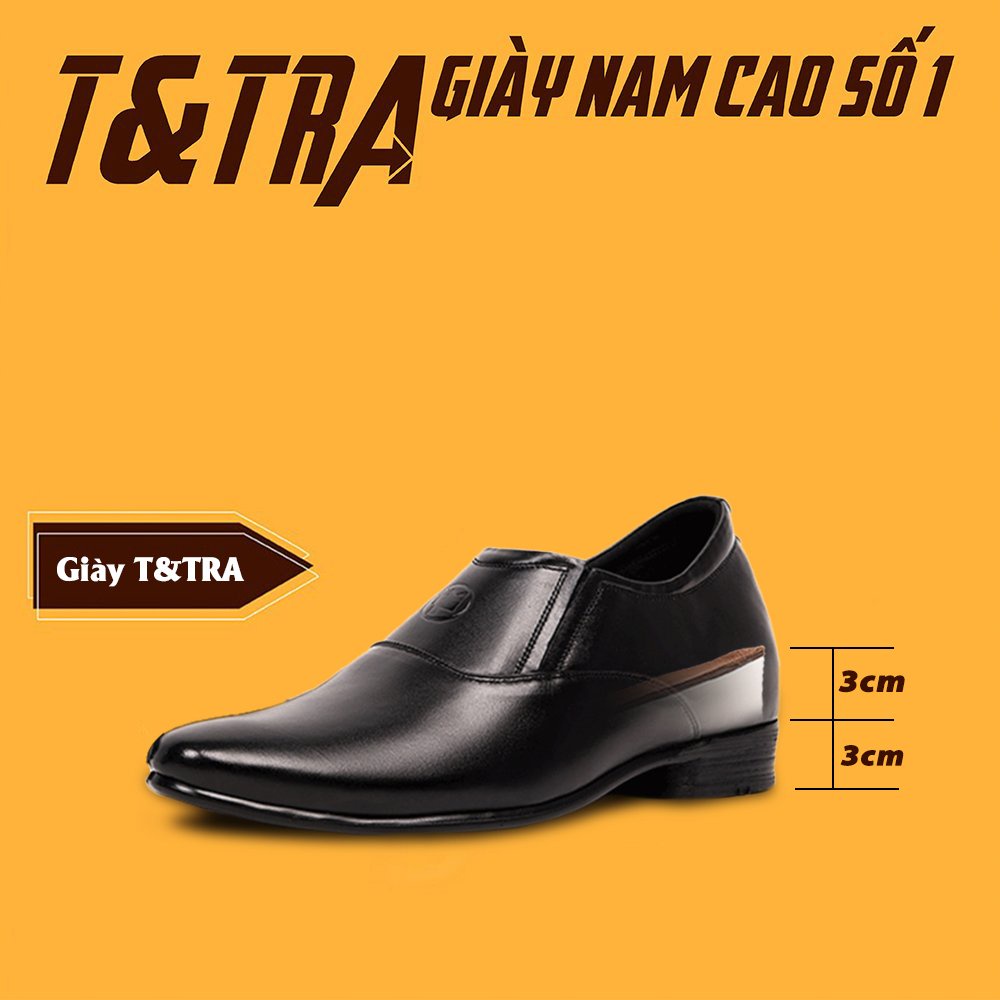 [ 6CM ] Giày Cao Nam T&amp;TRA S1005DT