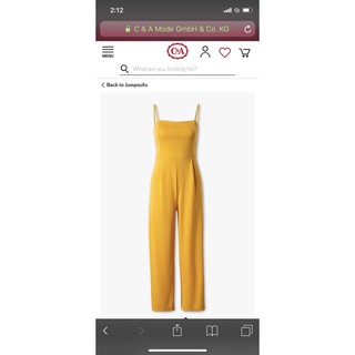 Jumpsuit 2 dây Clokhouse 2 màu