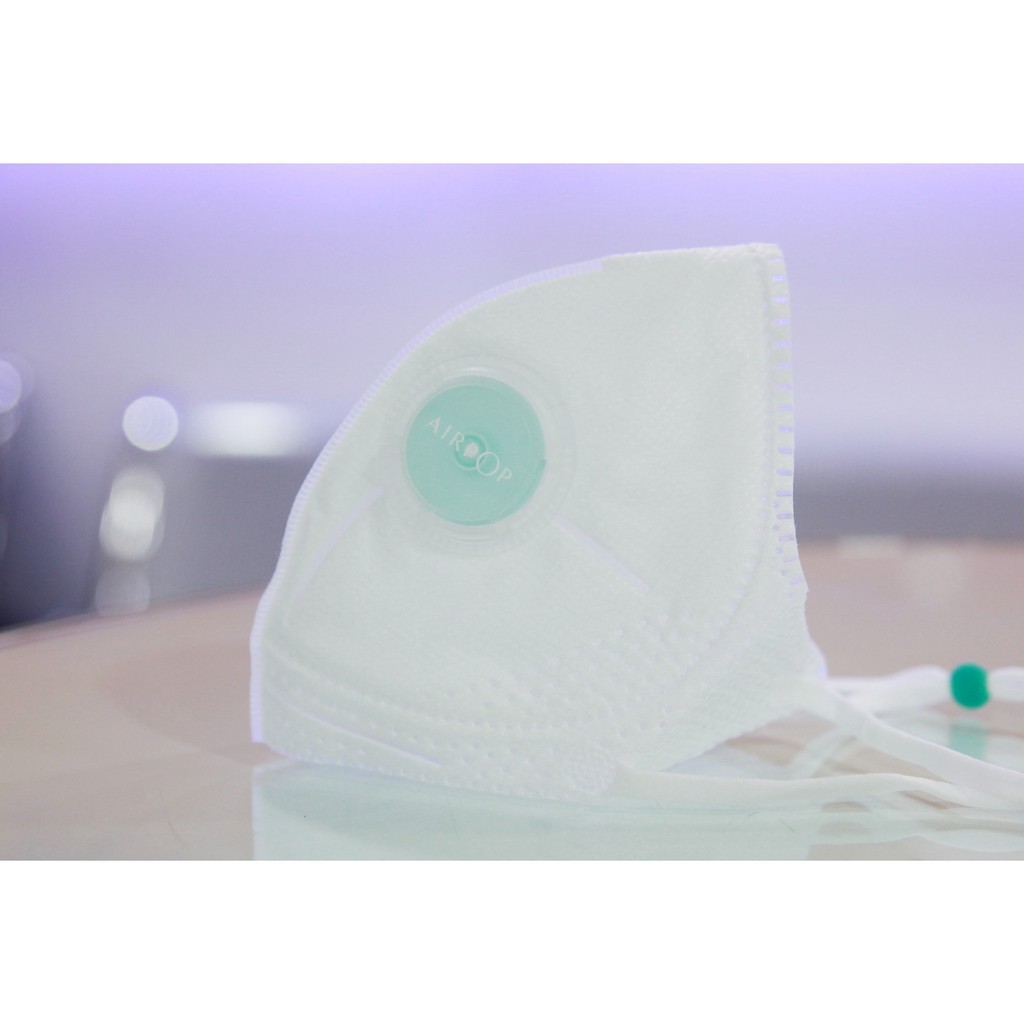 Khẩu trang Xiaomi AirPop Light 360 Smartmi KN95 chống bụi mịn có khung van thông khí
