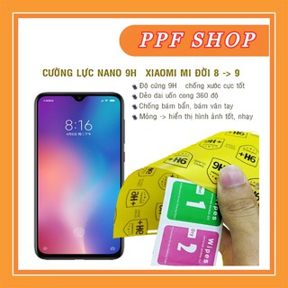 Kính cường lực dẻo nano Xiaomi Mi 8, Mi 8 SE, MI 8 LITE, MI 8 PRO, MI 9