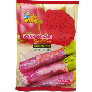 [Freeship_Date mới] Bánh tráng nhúng từ 100% thanh long-Bánh tráng gỏi cuốn-Bánh tráng thanh long Duy Anh
