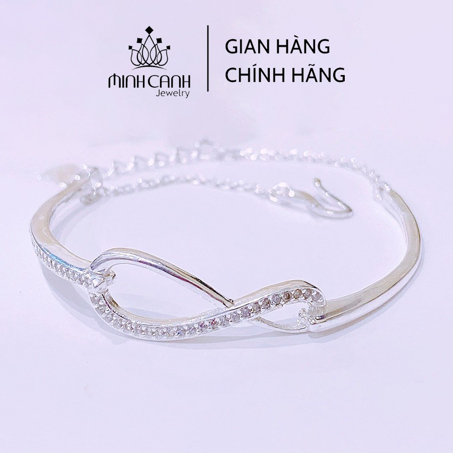 Lắc Tay Bạc Thanh Vô Cực - Minh Canh Jewelry