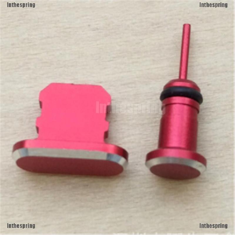 Nút Bịt Chống Bụi Cổng Sạc Usb 2 Trong 1