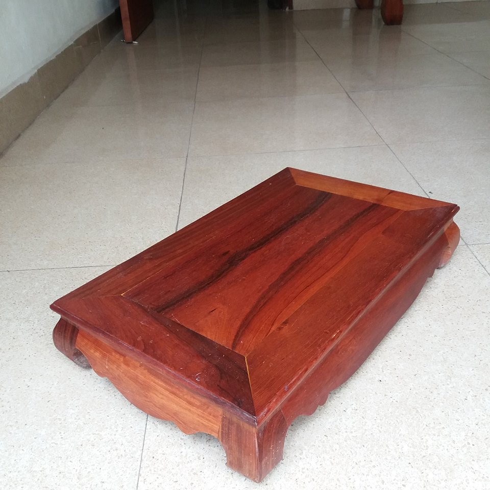Bàn cơm gỗ hương thích hợp làm bàn trà hoặc kê vật dụng thờ cúng-Bàn osin