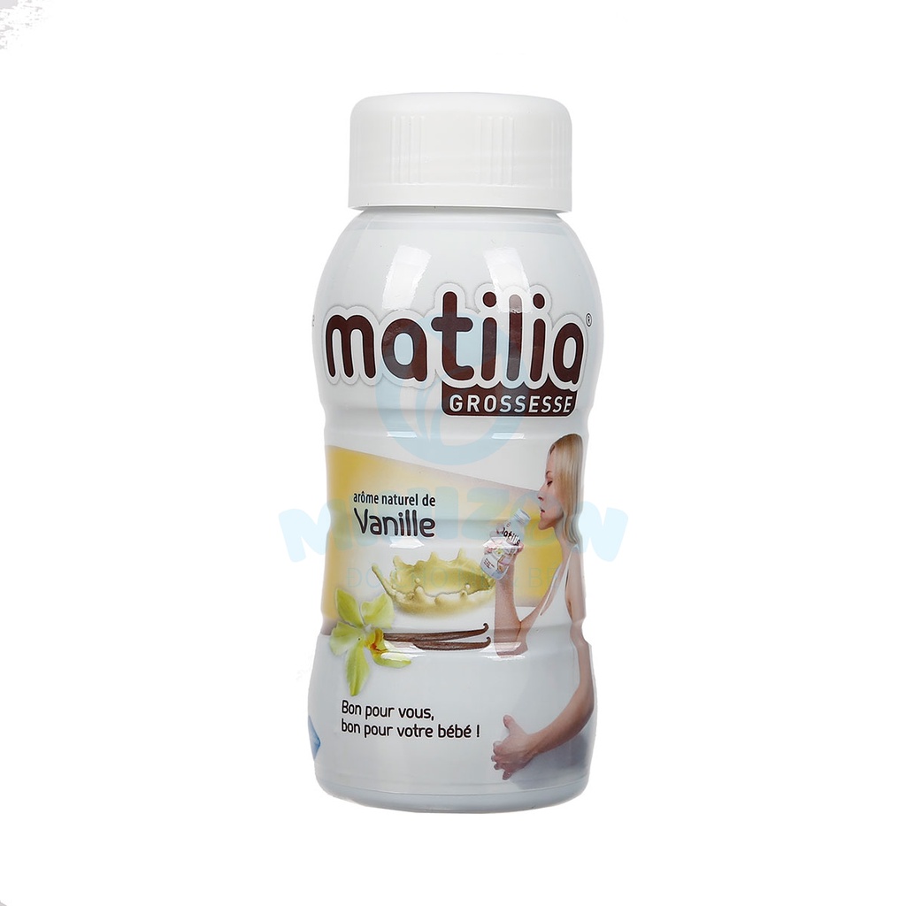 Lốc 4 Chai Sữa Bầu Matilia Pháp  Đủ Vị Date Dài Hạn | Minizon Kids