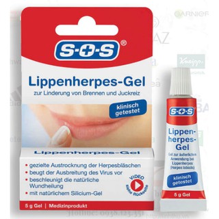 Gel SOS Lippenherpes Trị Tróc mép