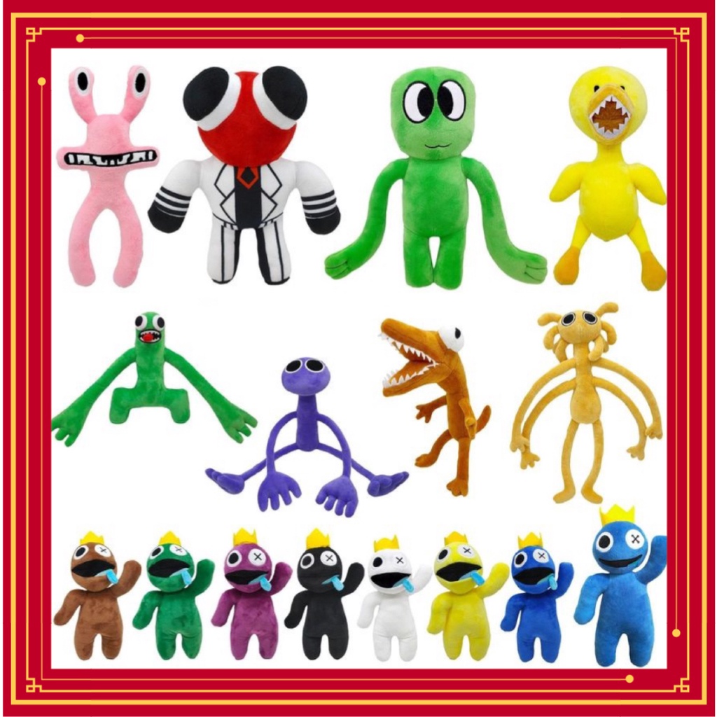 🔥Hàng mới về 🔥Roblox Rainbow Friends Mới Thú Nhồi Bông Hình Roblox Cầu Vồng Trang Trí