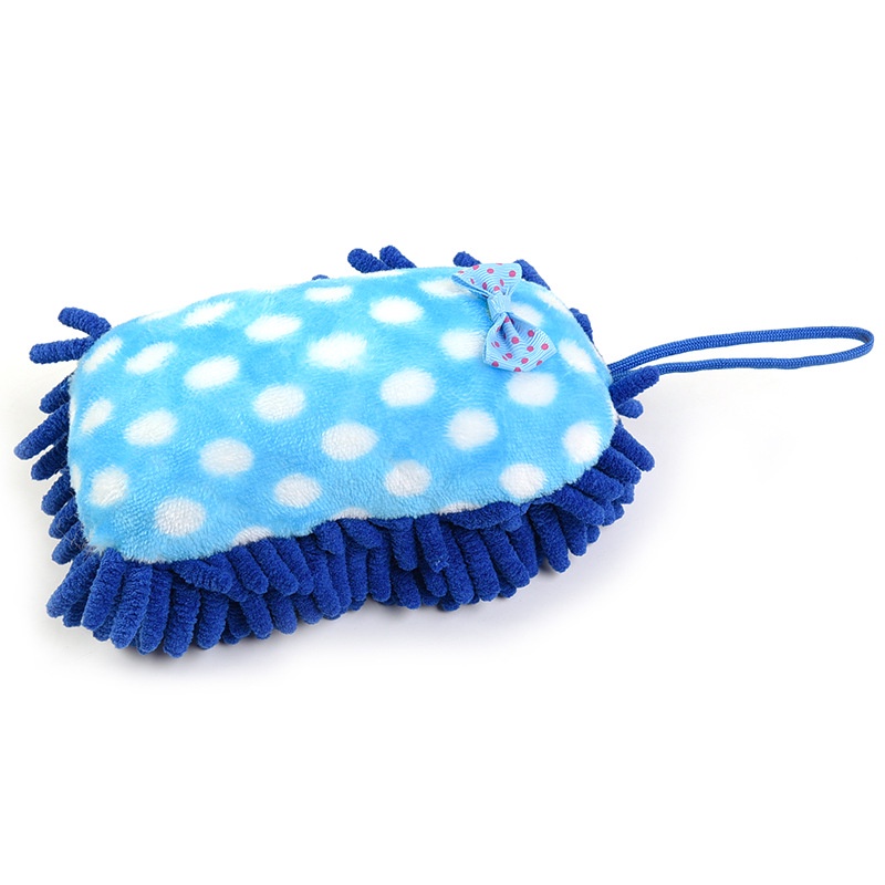 Khăn Lau Xe Hơi Họa Tiết Chấm Bi