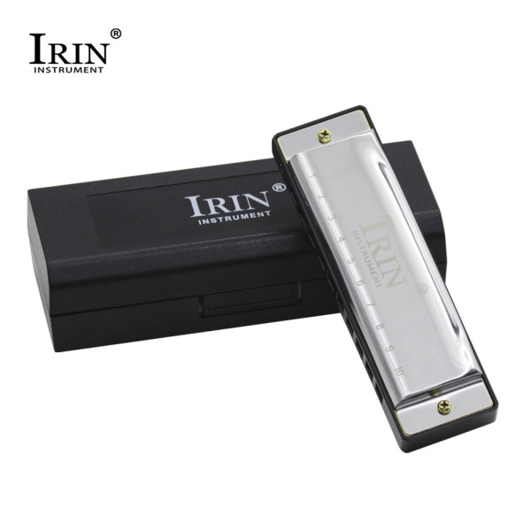 JX IRIN Portable 10 Hole 20 Tone G Key Harmonica