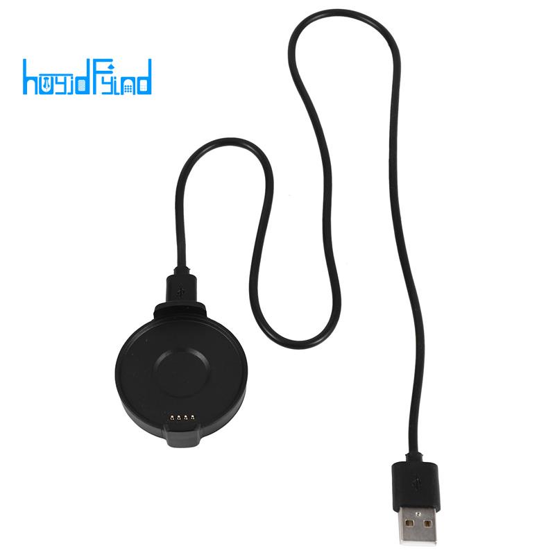 Đế sạc thông minh cho đồng hồ Ticwatch Pro cổng USB và cáp sạc từ tính dài 1m