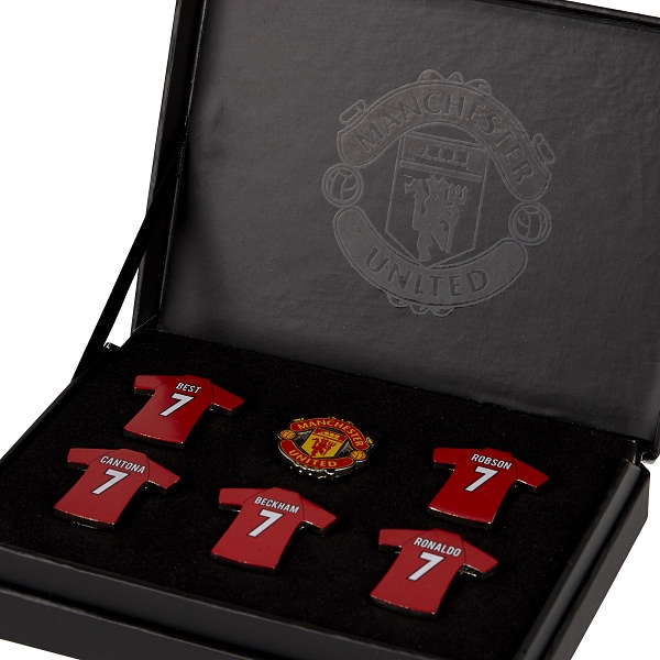 Bộ huy hiệu Manchester United Magnificent 7's badge set