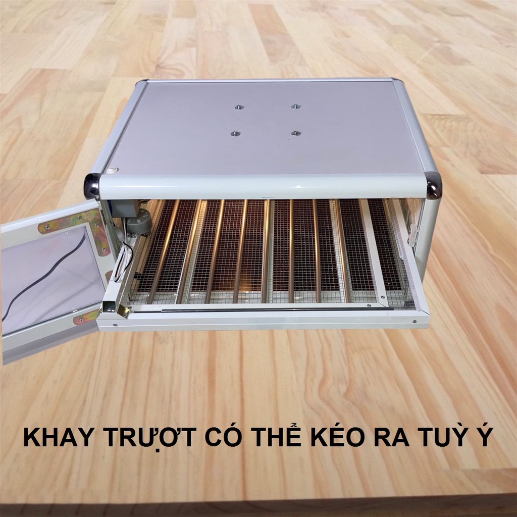 Máy ấp trứng Ánh Dương model P54 - thùng nhôm 54 quả