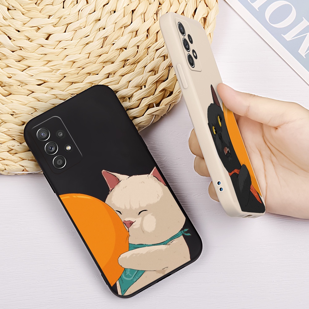 Ốp Điện Thoại Garfield Cho samsung Galaxy S20FE S21FE 5G/7 2018 A31/51/71 A13 A22 M32 A23 A52 A52S A72 A33 A53 A73 A12 M12 A02s A32 A02 M02 A70 A70s A03s