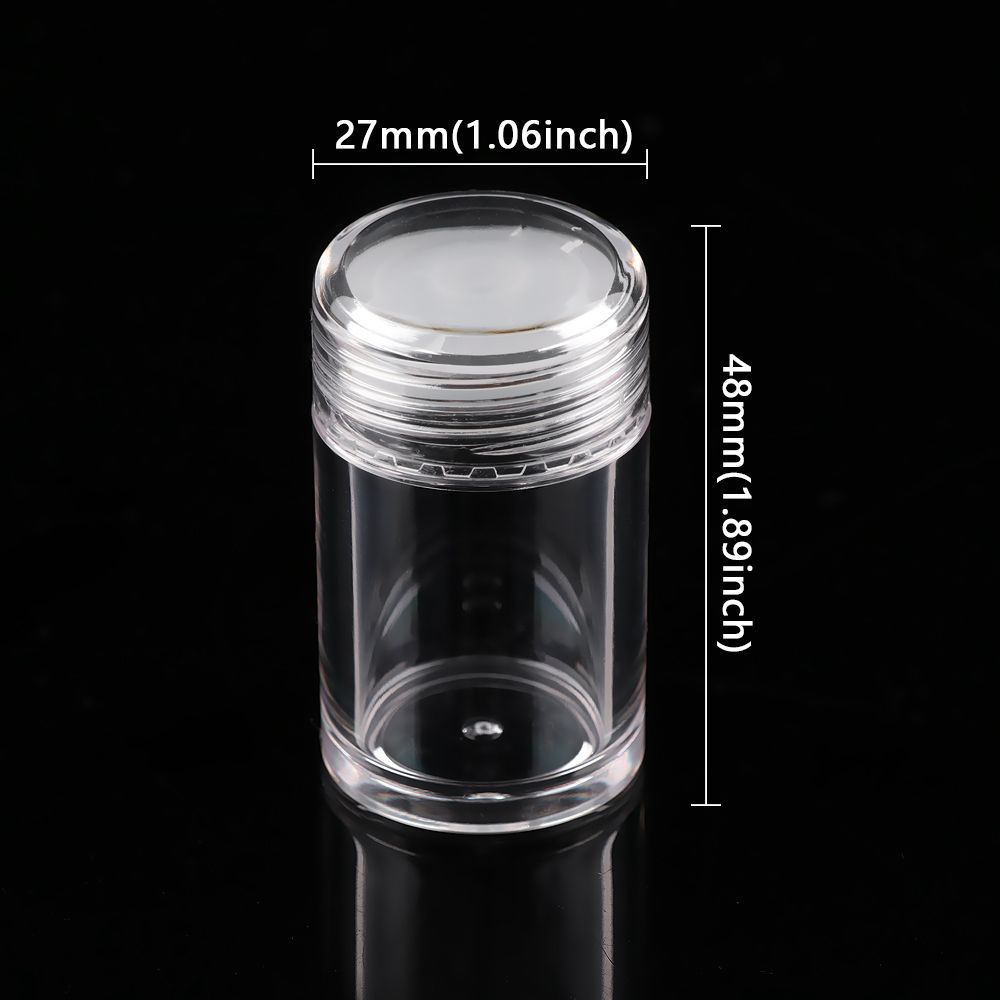 Lọ Nhựa Rỗng 10ml Có Nắp Đậy Dùng Đựng Mỹ Phẩm DIY 3 Kiểu