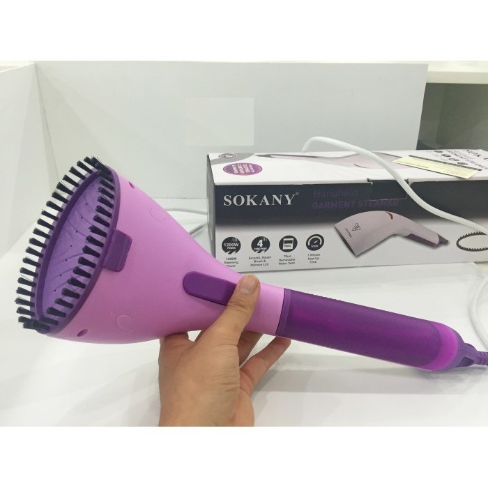 BÀN LÀ HƠI NƯỚC CẦM TAY CAO CẤP SOKANY