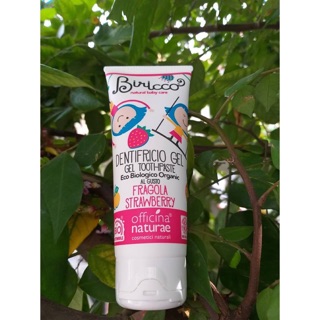 Kem đánh răng trẻ em vị dâu hữu cơ 75ml
