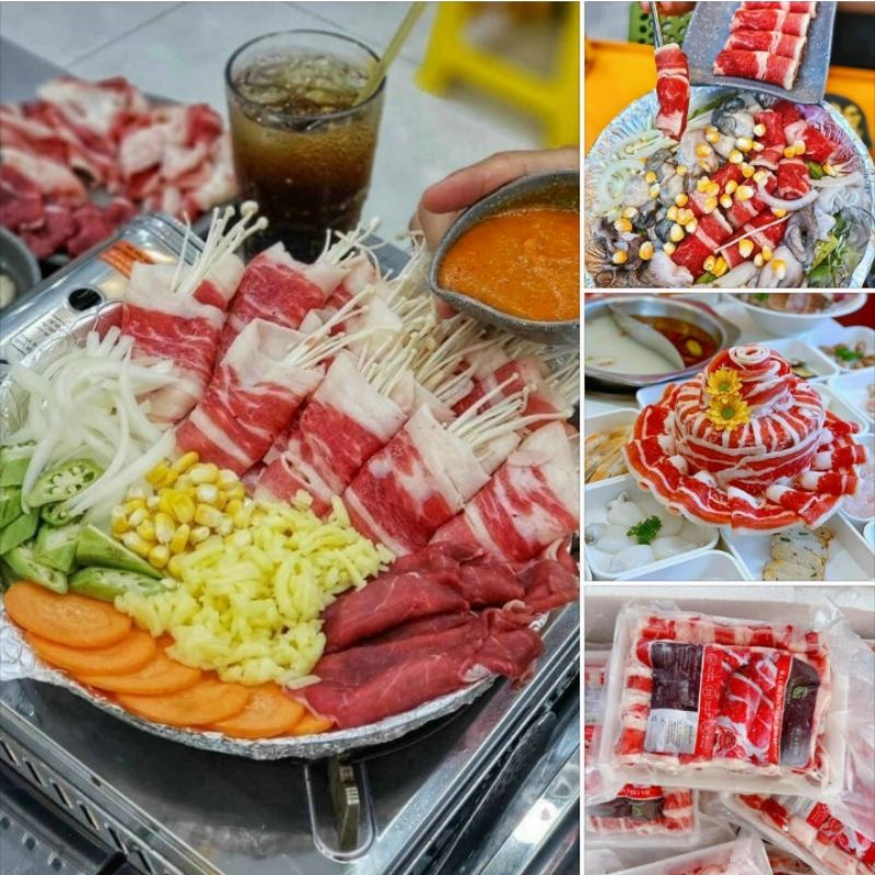 Ba chỉ bò mỹ cuộn