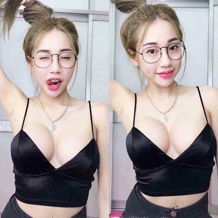 Áo lót lụa mềm, min, sexy quyến rũ cổ V - H64