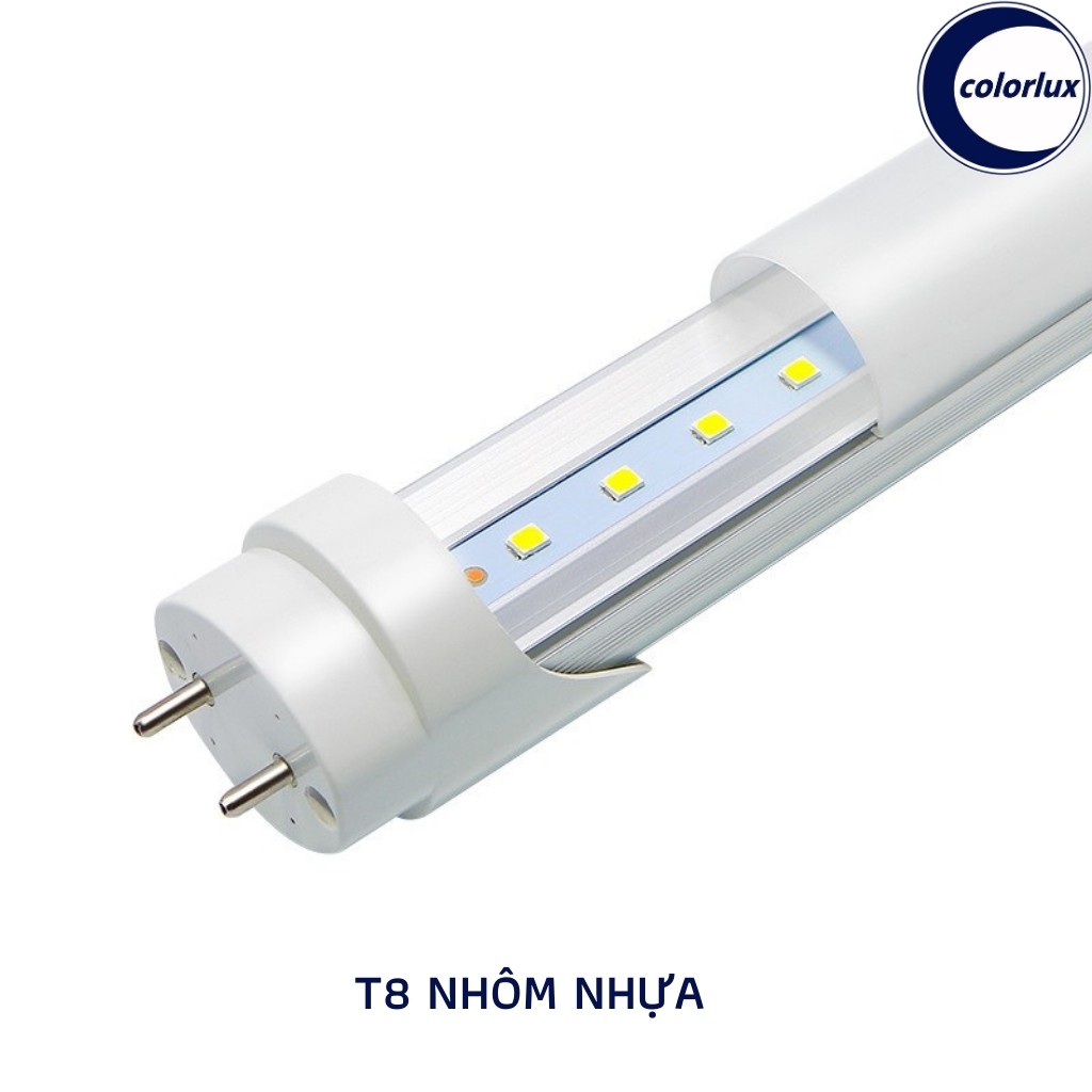 Combo 4 Bóng Đèn Led Tube T8 Nhôm Nhựa - Thủy Tinh Colorlux Siêu Sáng, Siêu Bền | BigBuy360 - bigbuy360.vn