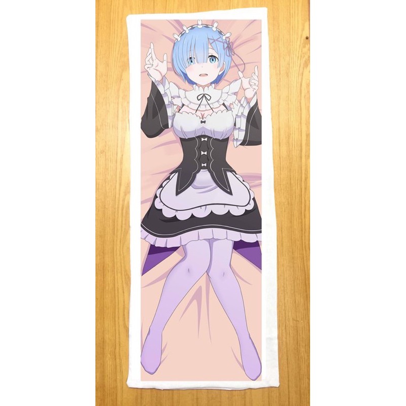 gối ôm rem re zero / gối dài anime rem