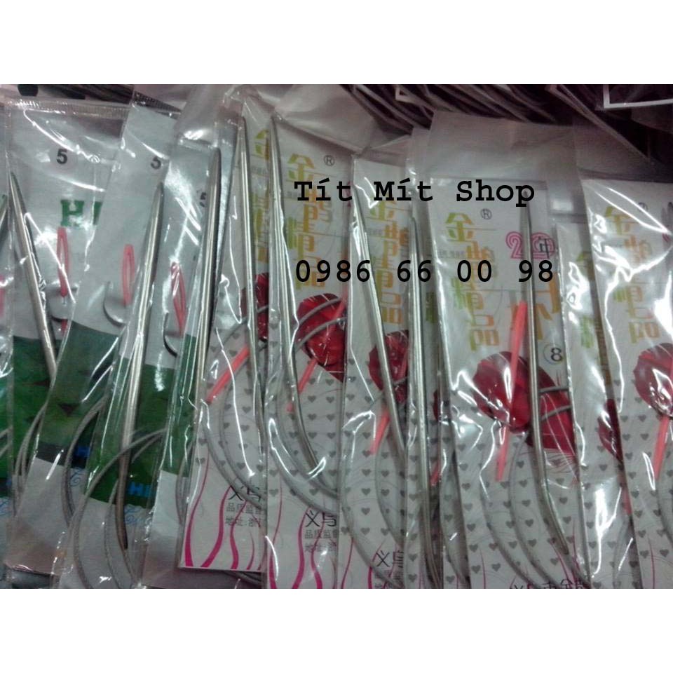 Kim đan vòng ngắn khoảng 40cm - 60cm tùy size