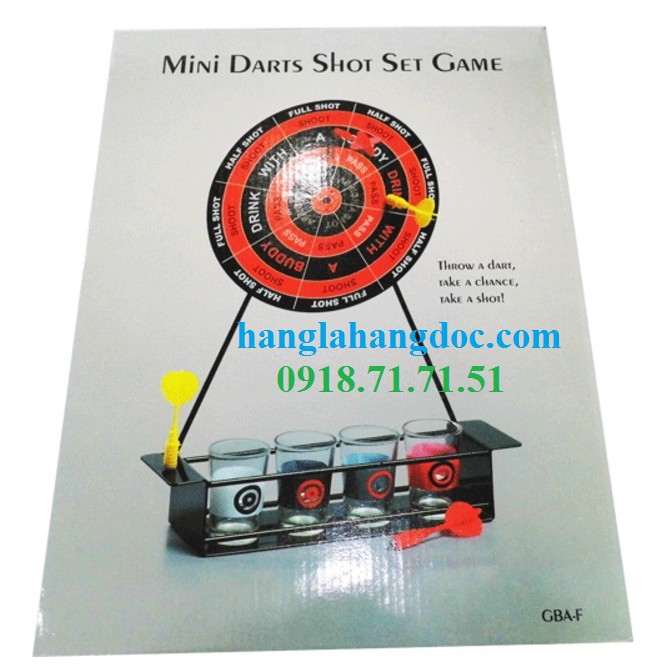 Đồ chơi bảng phóng phi tiêu uống rượu vui nhộn