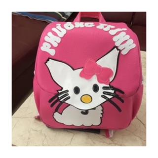 Balo handmade chú mèo