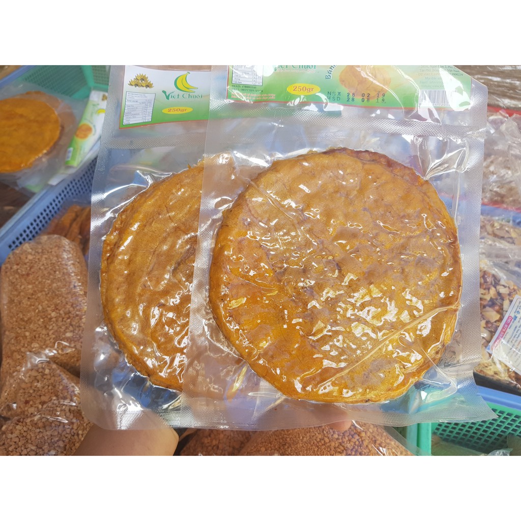 Chuối sấy dẻo Loại tròn 250gr