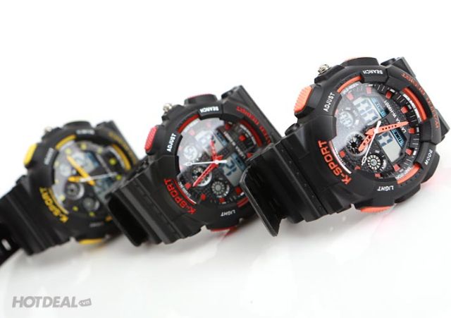 Đồng Hồ Hộp Điện Tử Có Kim Kiểu Dáng K-SPORT Chống Nước | BigBuy360 - bigbuy360.vn