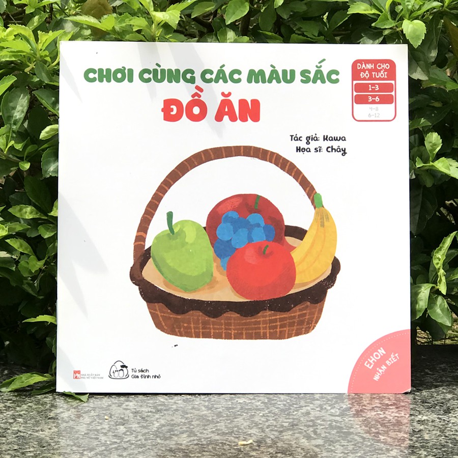 Sách - Ehon Nhận Biết - Chơi Cùng Các Màu Sắc (Bộ 3 Cuốn)