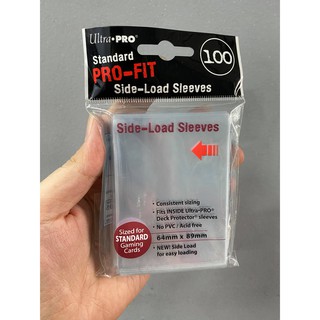Bọc bài Standard size Ultra Pro Fit sleeves - Vừa khít với thẻ bài Pokemon , Magic The Gathering - 100 cái