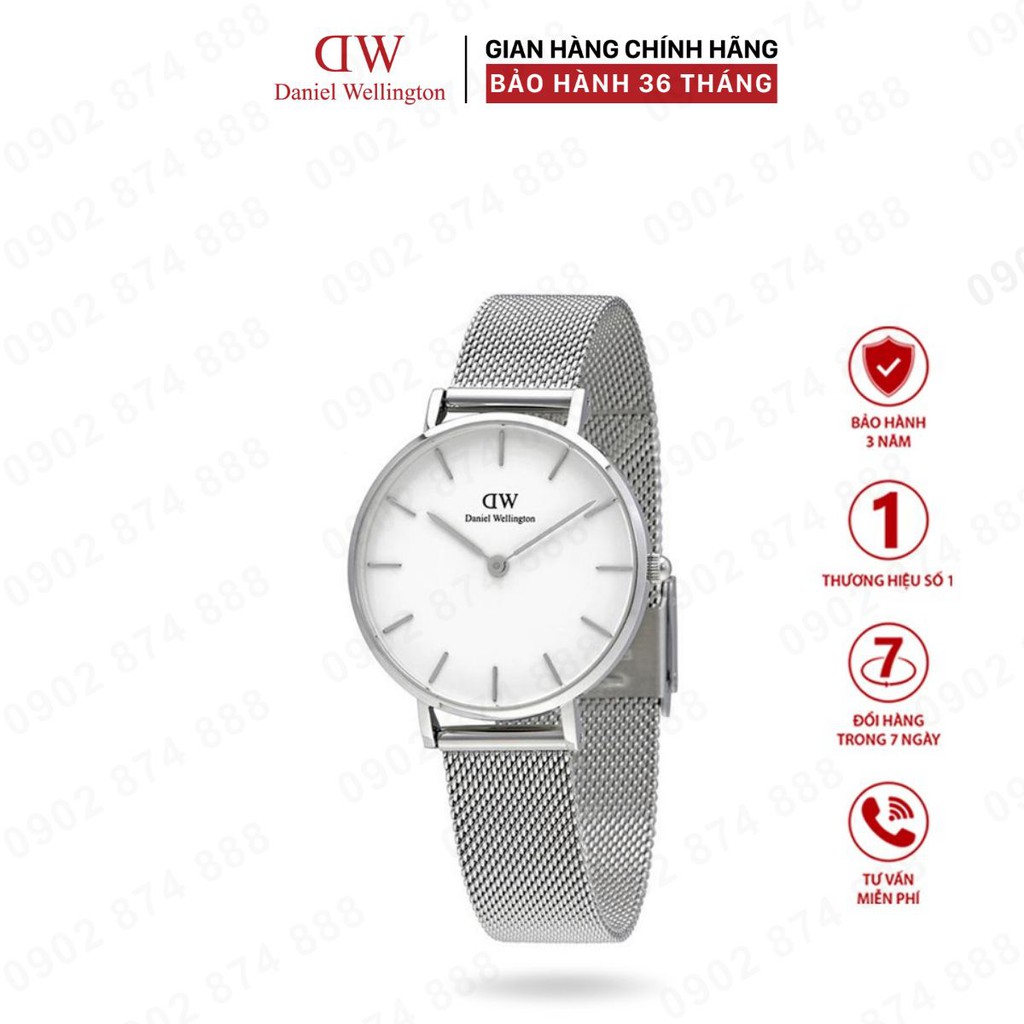 Đồng hồ nữ Daniel Wellington Classic Petite Sterling (28-32-36mm)