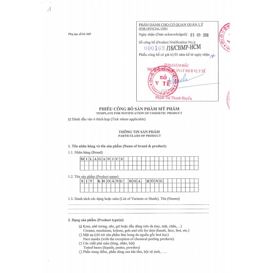 Xịt khoáng hoa hồng Milaganics | BigBuy360 - bigbuy360.vn