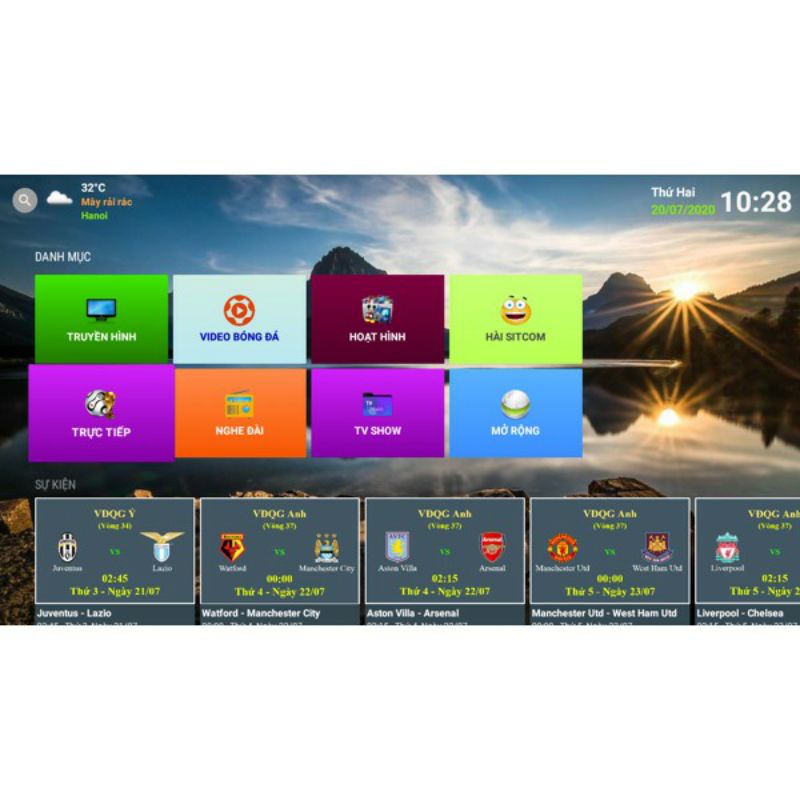 Box MyTV Net1 RAM 2GB, ROM 16GB Android 7.1.2 - Hàng chính hãng