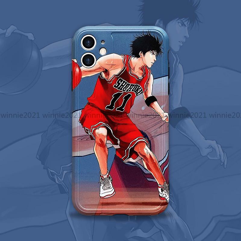 Ốp Điện Thoại Chống Rơi In Hình Slam Dunk Sakura Shisha Cho Iphone 11 Pro Xsmax Se2 Xr I7 8plus