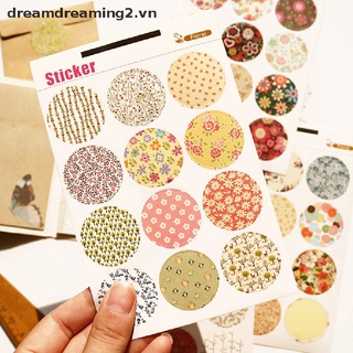 Bộ 60 miếng dán in hoa trang trí album đám cưới / album thẻ