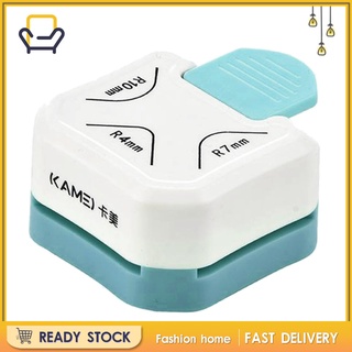 Dụng cụ dập nổi góc giấy tròn 4mm 7mm 10mm 3 trong 1 happi2ness