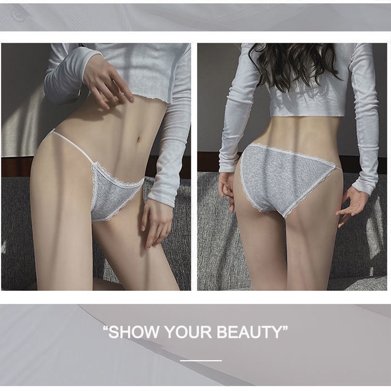 Quần lót ECMLN cotton thoải mái thời trang quyến rũ dành cho nữ