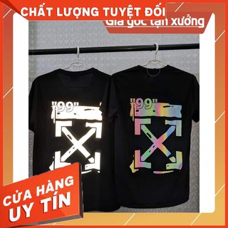 Áo thun phản quang unisex from rộng nam nữ