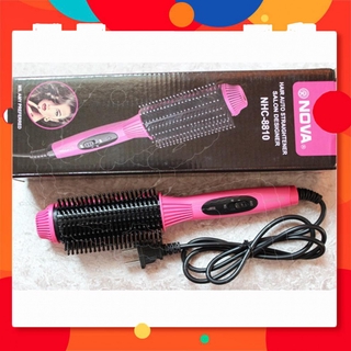 Lược Điện Tạo Kiểu Tóc Đa Năng Nova NHC - 8810, Uốn Cụp, Uốn Xoăn, Dập Xù Phồng - Bảo Hành 6 Tháng