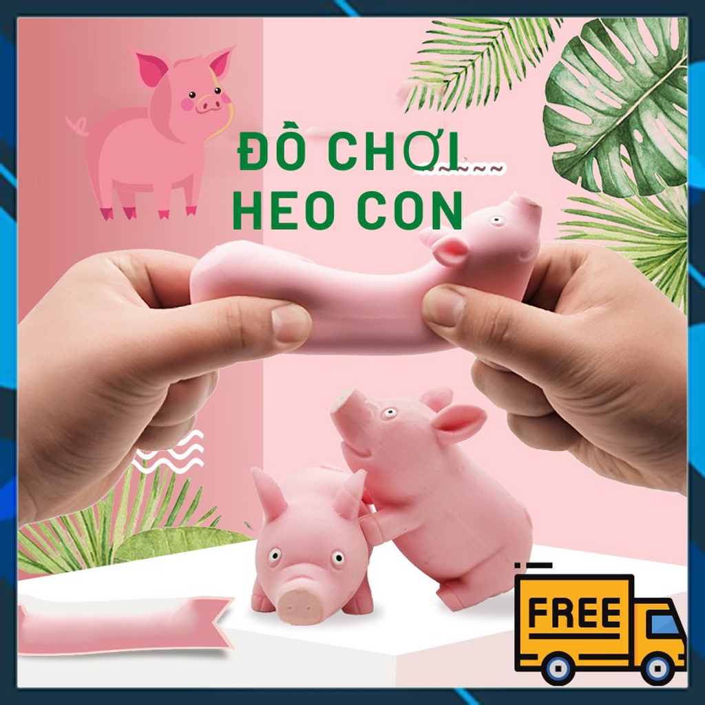 Con Heo Đồ Chơi Xả Stress [Siêu Hot] Đồ Chơi Con Lợn Bóp Mềm Bằng Chất Liệu  Tpr Co Giãn Đàn Hồi Ngộ Nghĩnh | Shopee Việt Nam