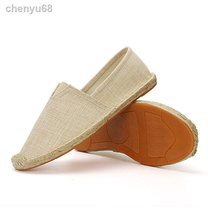 ✤Giày lười đan cói phối lanh thoáng khí thời trang cho nam | BigBuy360 - bigbuy360.vn