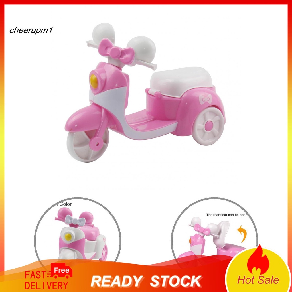 Búp bê nhựa trang trí xe scooter chống biến dạng độc đáo