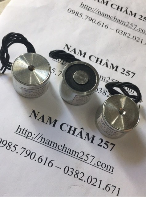 [Xả Kho] Nam châm điện 100N 10kg, Nam châm điện 12v,24v