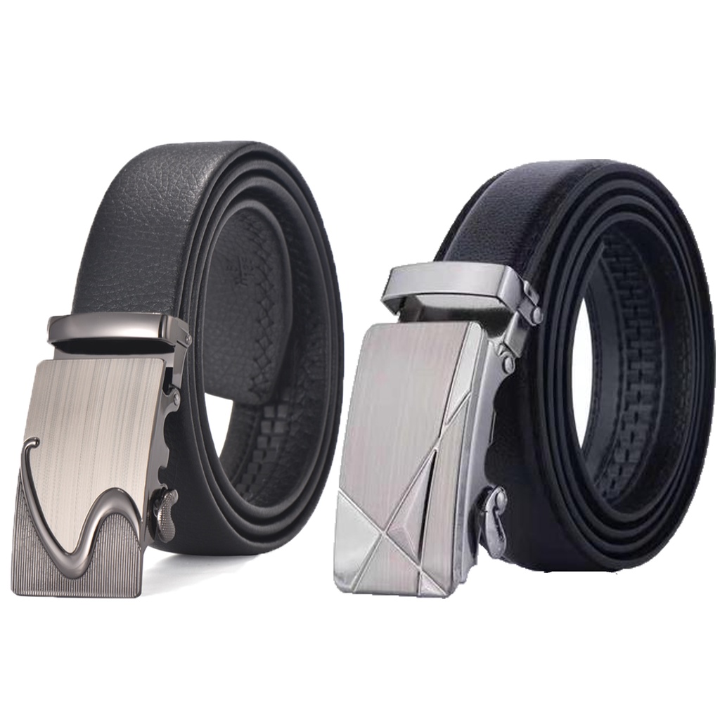 [Siêu Bền] Thắt Lưng Nam Dây Nịt Nam Khóa Tự Động Sang Trọng Dùng Cho Người Dưới 90kg