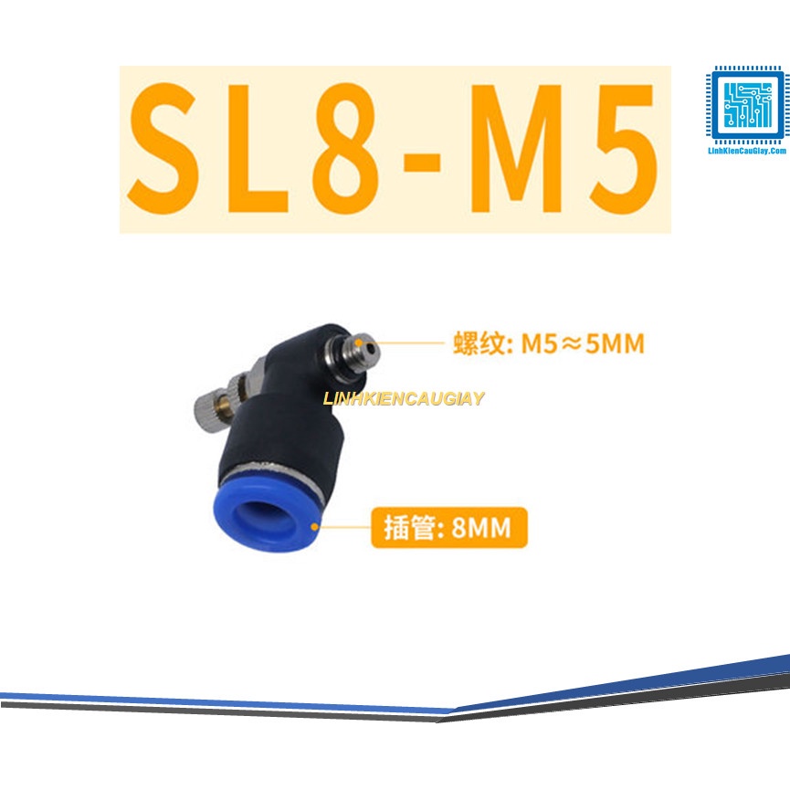 Van tiết lưu ống phi 8 (SL8)