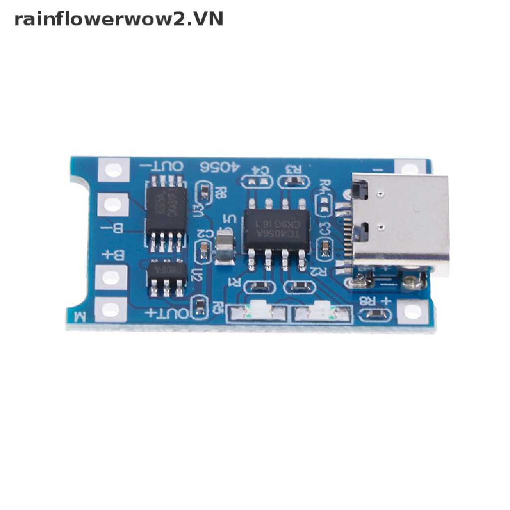 Bảng Mạch Sạc Pin lithium Type-C TP4056 18650 5V 1A Chuyên Dụng