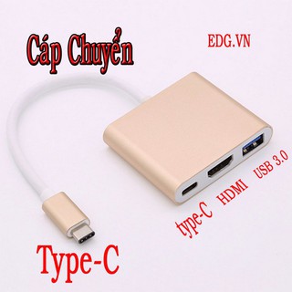 Cáp chuyển USB Type-C sang HDMI và USB