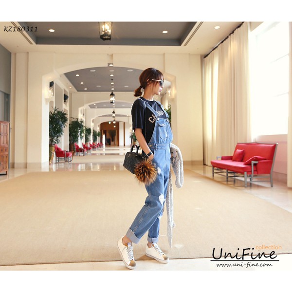 Yếm quần nữ dài big size cho nguoi hon 60kg 70kg 80kg 90kg - KZ180311 | BigBuy360 - bigbuy360.vn