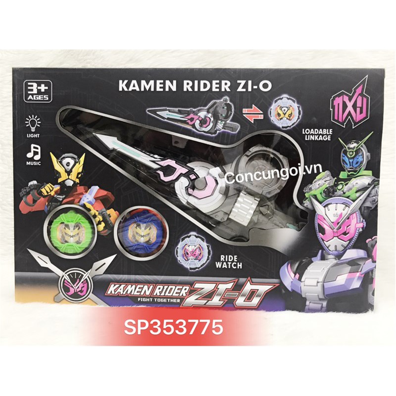 Hộp K- siêu nhân Kamen Rider Zi-O pin nhạc đèn, HF003-4 - SP353775
